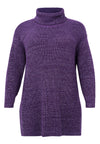 Pullover mit rollkragen - Violett