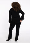 Bluse a-linie dolce - Schwarz