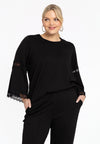 Shirt a-linie vero - Schwarz