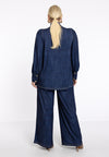 Marlene trousers DENIM DOLCE - blue