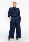 Marlene trousers DENIM DOLCE - blue