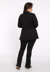 Trousers kick flare VERO - black 