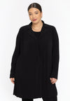 Blazer a-linie dolce plisse - Schwarz