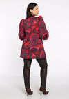 A-line blouse GLORIA - red