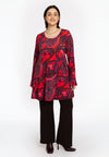 Tunika wide bottom gloria - Rot