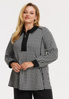 Tunic flare CHECK - black - #1