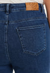 Jeans wide leg 5-pocket - indigo - #5