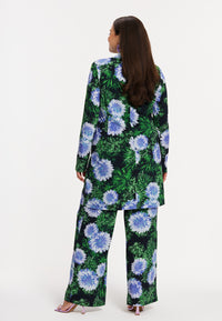 Trousers FULL BLOSSOM - blue - #3