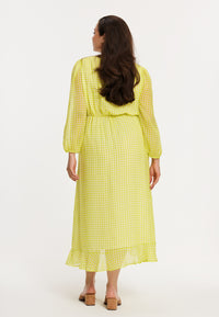Dress VICHY - yellow - #3