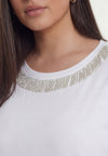 T-shirt GLASSBEADS - white - #5