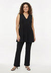 Singlet flare lace insert UNI DOLCE - black - #2