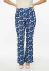 Trousers bootcut PORCELAINE - blue