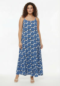 Dress swing maxi PORCELAINE - blue - #4