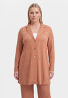 Blazer flare FISHBONE - mid brown - #1