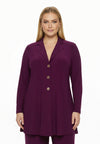 Blazer A-line UNI DOLCE - purple - #1