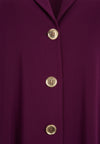 Blazer A-line UNI DOLCE - purple - #3