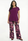 Top uni dolce - Violett