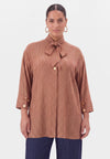Tunika fishbone - mid brown