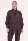 Tunika denim dolce brown - braun