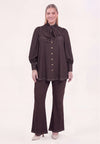 Tunika denim dolce brown - braun