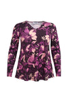 Tunic flare CICLAMY - purple - #3