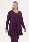 Tunika wide bottom mit strass UNI DOLCE - #2