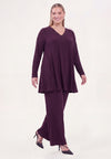 Tunika wide bottom mit strass UNI DOLCE - #1