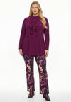 Tunika flare uni dolce - Violett