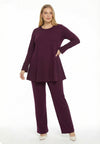Tunic wide bottom ECO VERO - purple - #2