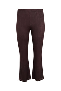 Hose bootleg DENIM DOLCE BROWN - #4