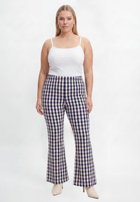 Trousers bootleg CHECKY - blue - #4