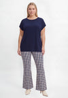 Trousers bootleg CHECKY - blue - #2