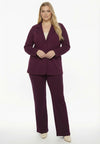 Trousers straight ECO VERO - purple - #2