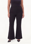 Trousers bootcut MIRAGE - black 
