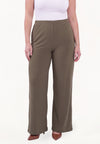 Trousers straight UNI DOLCE - light green - #2