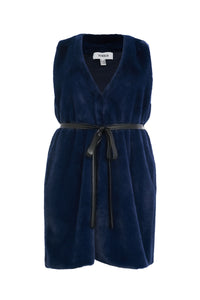 Vest RUFFLE - blue - #4