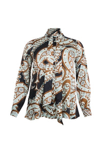 Blouse PAISLEY - blue - #4