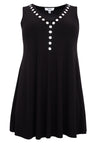 Singlet wide bottom UNI DOLCE - black - #3