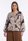 Tunic PAISLEY - blue - #2