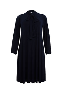 Dress UNI DOLCE PLISSÉ - blue - #3