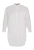 Tunic blouse cotton - white  - #4