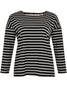 Shirt wide stones BRETON - black - #4