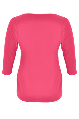 Shirt knotted DOLCE - pink - #3