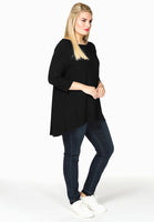 Shirt wide pleat back DOLCE - black - #2