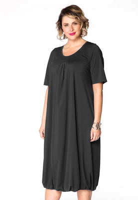 Dress pleated COCO - black  - #1