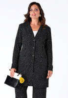 Blazer long DOTS - black  - #1