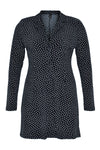 Blazer long DOTS - blue - #4