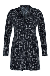 Blazer long DOTS - blue - #4