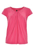 Shirt wide drape neck DOLCE - pink - #4