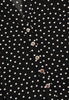 Shirt grandad collar DOTS - black - #5